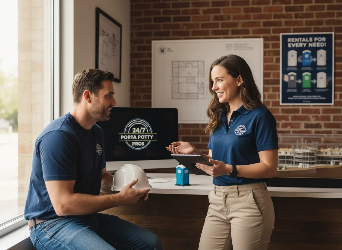 Flushing Toilet Rental Options in Louisville, IL